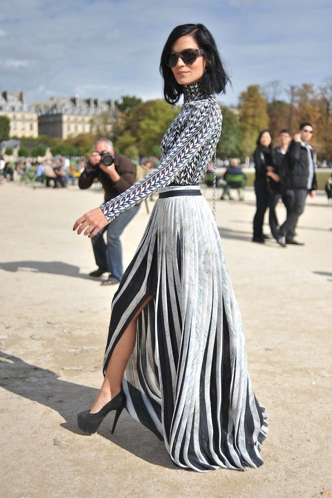 Celebrity Shoe Wear At Paris Fashion Week 2015